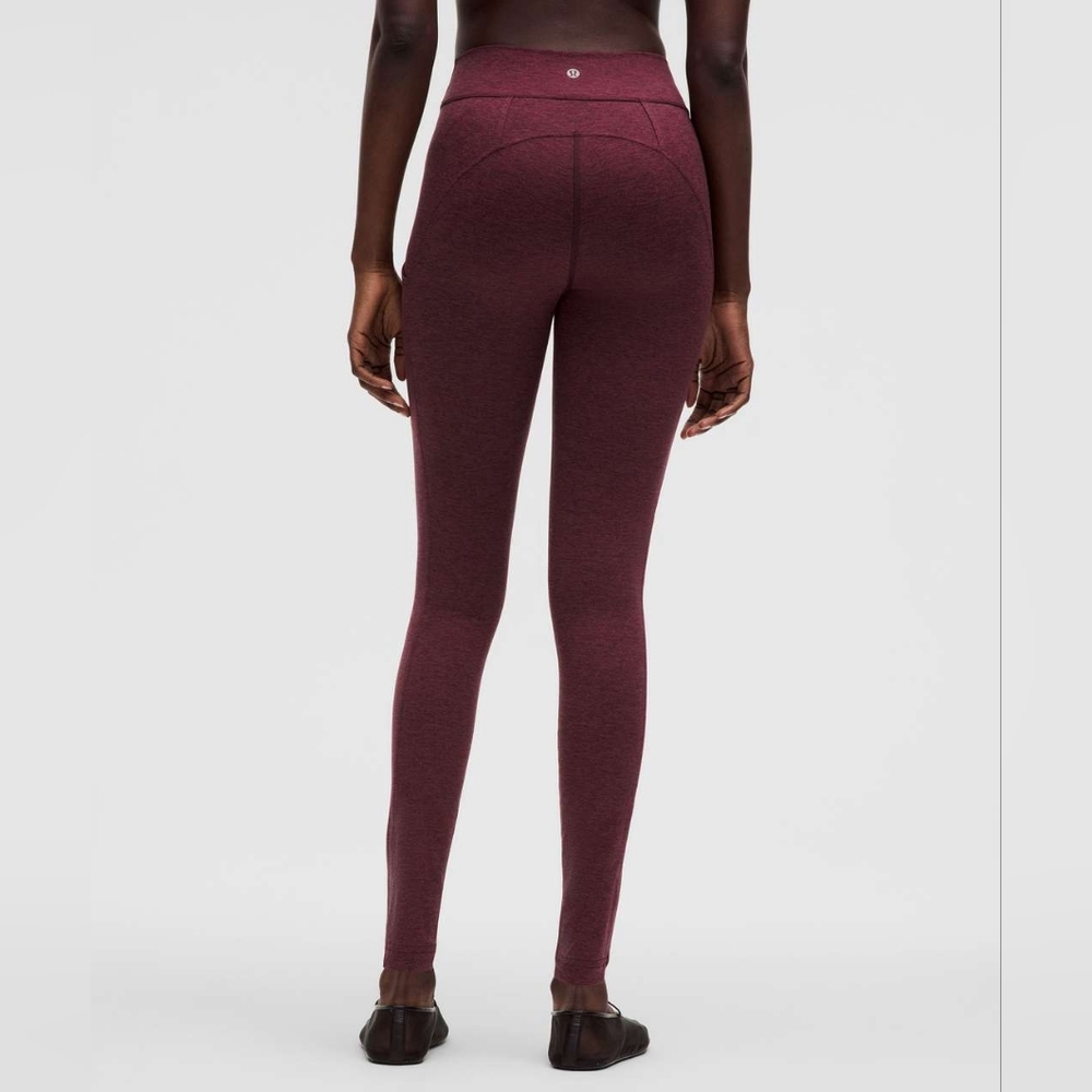 Lululemon Soft Sueded High-Rise Tight 28" Garnet / Garnet